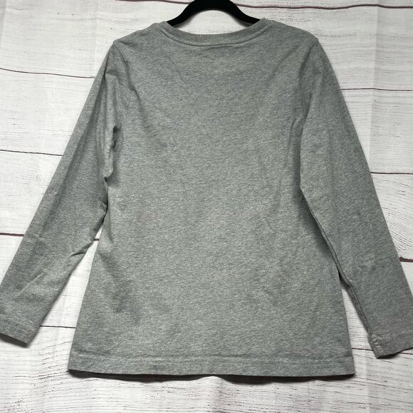 Duluth Trading 40 Grit Women’s Gray Long-sleeve Tee w/ pocket Size L - Picture 6 of 7